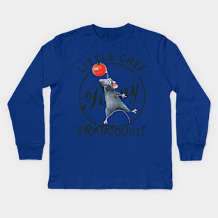 Ratatouille Tribute - Ratatouille Little Chef Kitchen - Epcot Remy Haunted Mansion - Pixar Rat Lion King Wall e - Up - ratatouille - Pirates Of The Caribbean - ratatouille -Tangled Kids Long Sleeve T-Shirt